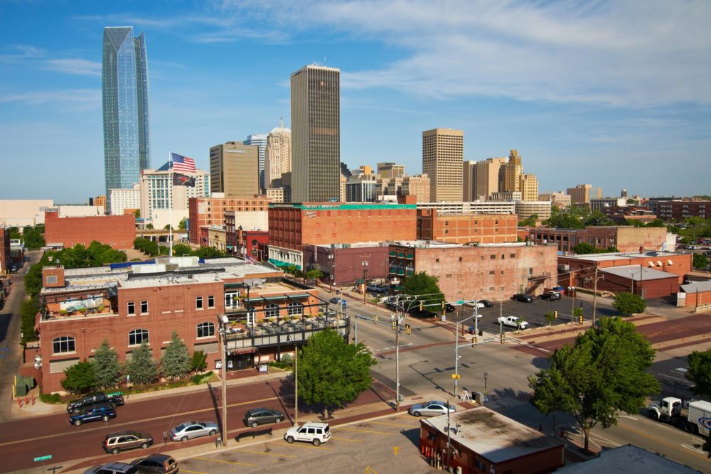 Mid-Size Cities — small American town with autumn foliage